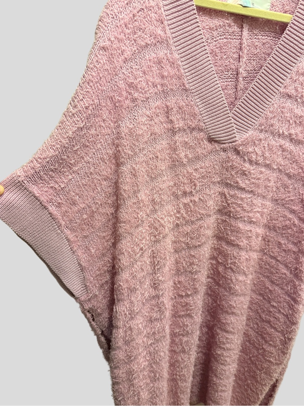 Free People Imani Textured Knit Oversized Pullover Sweater - Picture 8 of 14